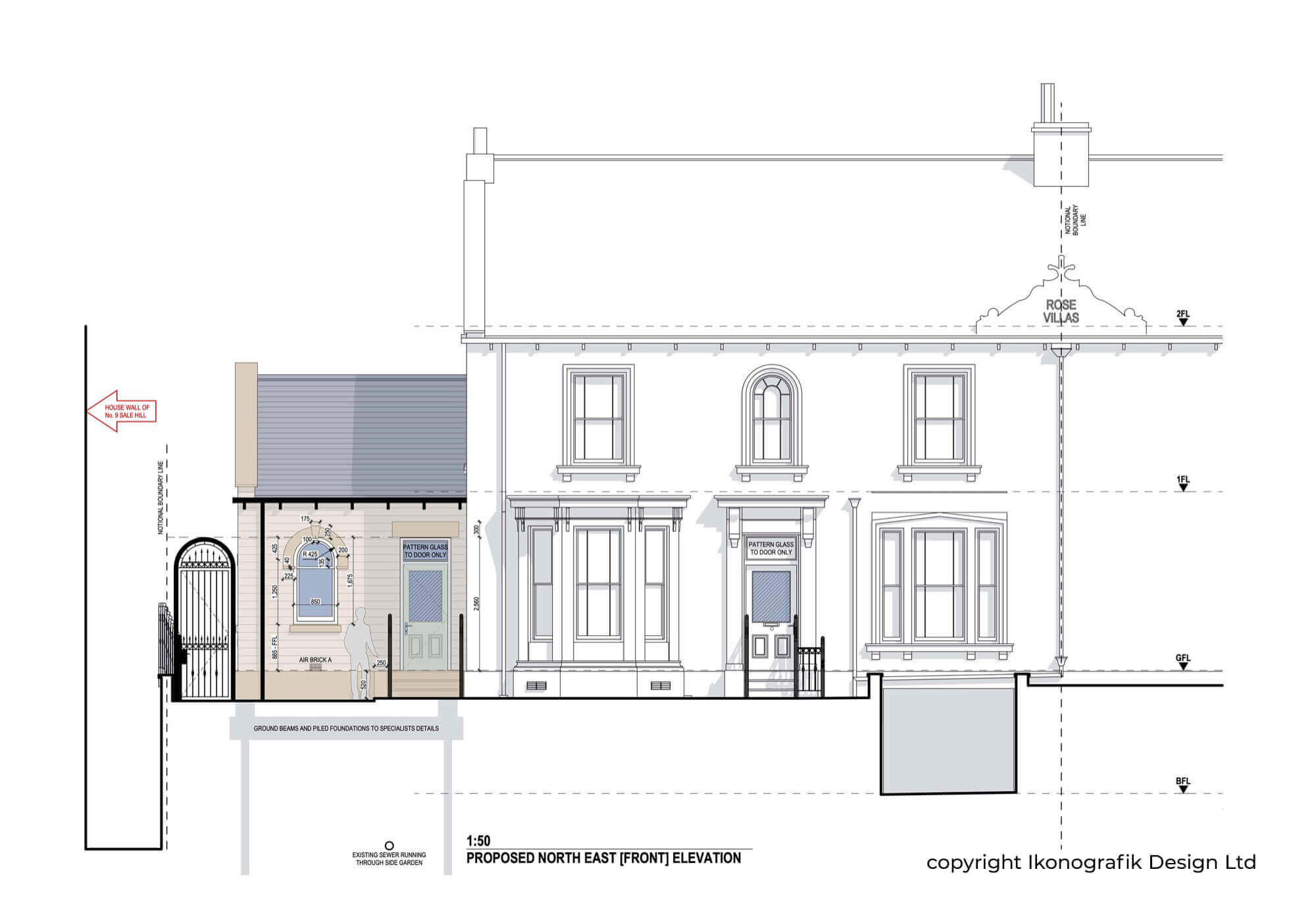 09 Proposed Front Elevation