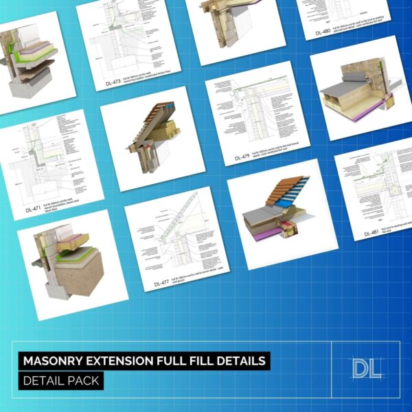 Masonry Extension Full Fill Detail Pack