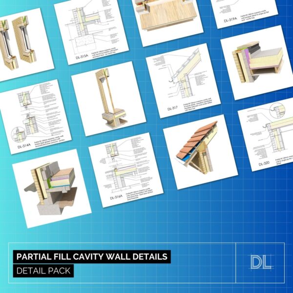 Partial Fill Cavity Wall Detail Pack