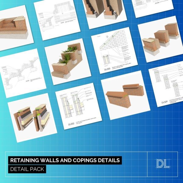 Retaining Walls and Copings Detail Pack