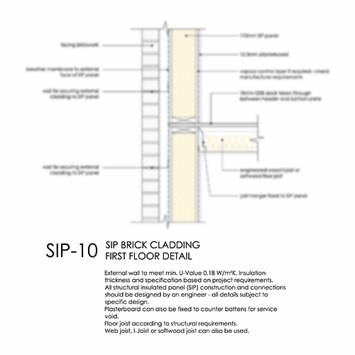 SIP10 SIP intermediate floor detail