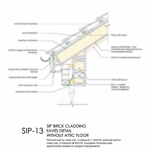 SIP13 SIP Eaves detail