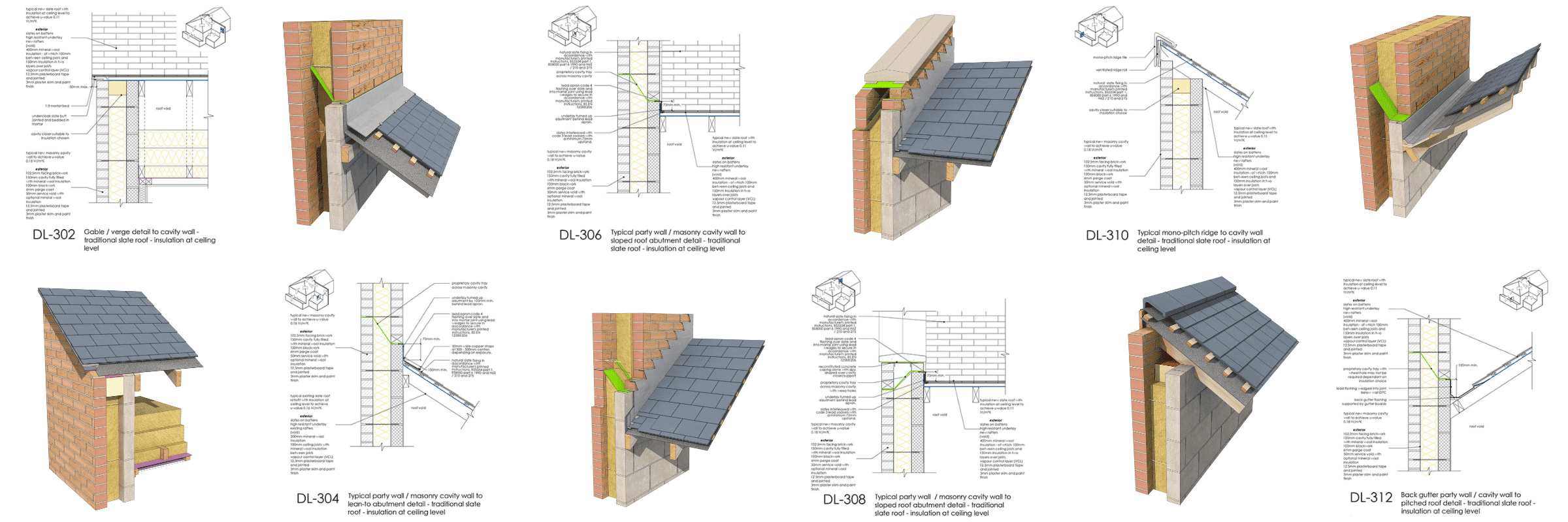 01 Jan24 DL302-313 Slate Roof Details P2