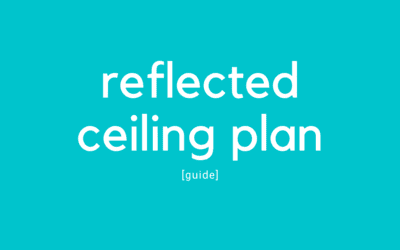 How to Draw a Reflected Ceiling Plan
