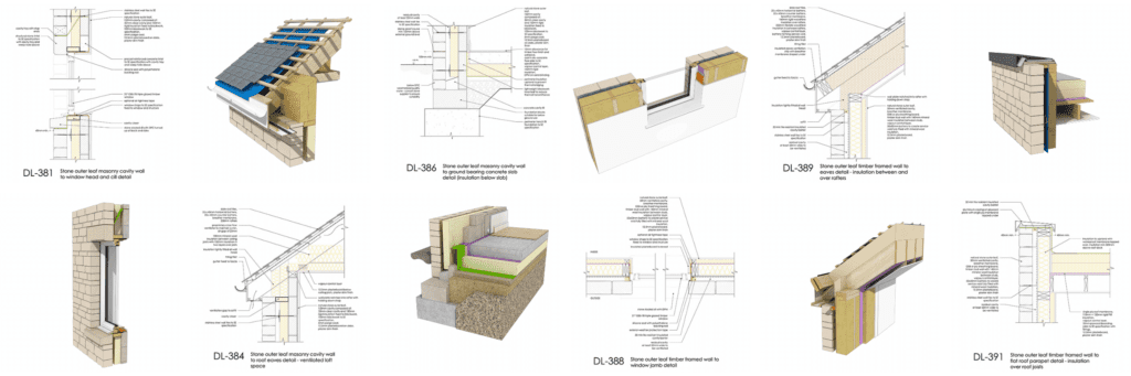 11 Nov24 DL381-392 Stone Facing Cavity Wall Details