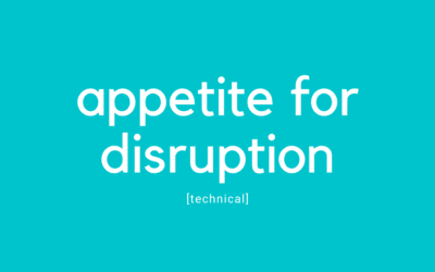 Appetite for Disruption