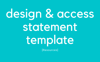 Design and Access Statement Template