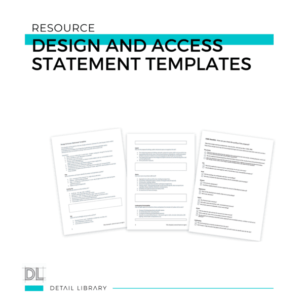 Design and Access Statement Templates