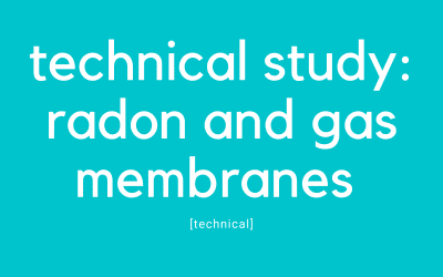 Radon and Gas Membranes