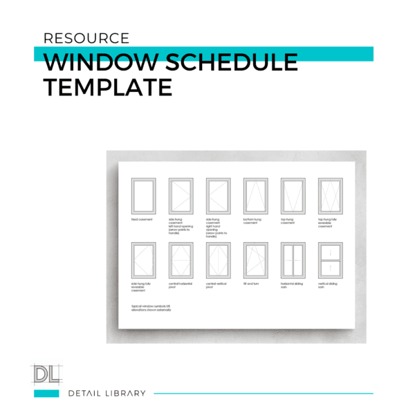 Window Schedule Template
